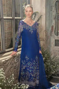 Maria B | Mbroidered Wedding Edition 23 | Cobalt Blue BD-2704 - Pakistani Clothes for women, in United Kingdom and United States