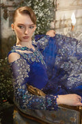 Maria B | Mbroidered Wedding Edition 23 | Cobalt Blue BD-2704 - Pakistani Clothes for women, in United Kingdom and United States