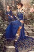 Maria B | Mbroidered Wedding Edition 23 | Cobalt Blue BD-2704 - Pakistani Clothes for women, in United Kingdom and United States