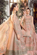 Maria B | Mbroidered Wedding Edition 23 | Pastel Pink BD-2706 - Pakistani Clothes for women, in United Kingdom and United States