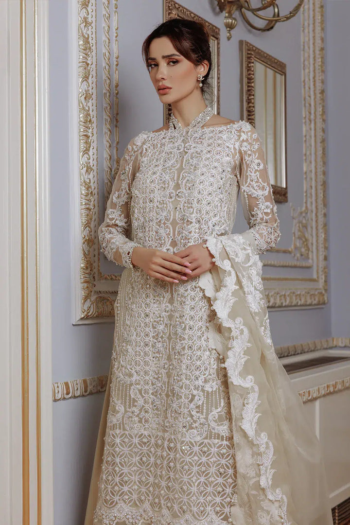 Saira Rizwan | Lumiere Festive 23 | DAISY SR-04 - Hoorain Designer Wear - Pakistani Ladies Branded Stitched Clothes in United Kingdom, United states, CA and Australia