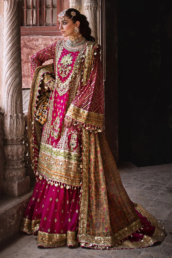 MNR | Talpur Dynasty 23 | Naranji - Hoorain Designer Wear - Pakistani Ladies Branded Stitched Clothes in United Kingdom, United states, CA and Australia