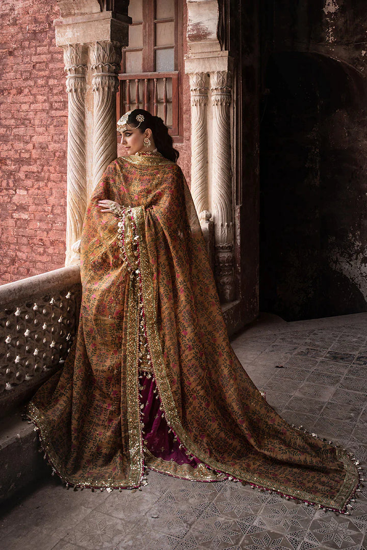 MNR | Talpur Dynasty 23 | Naranji - Hoorain Designer Wear - Pakistani Ladies Branded Stitched Clothes in United Kingdom, United states, CA and Australia