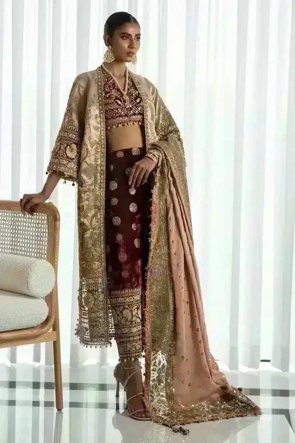 Sana Safinaz | Nura Festive 2023 | N232-003-CL - Hoorain Designer Wear - Pakistani Ladies Branded Stitched Clothes in United Kingdom, United states, CA and Australia