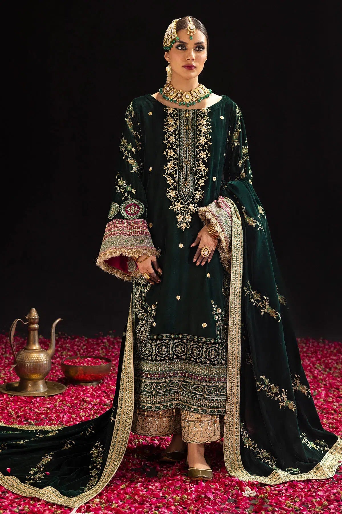 Nureh | Maya Velvet 23 | Alma - Pakistani Clothes for women, in United Kingdom and United States