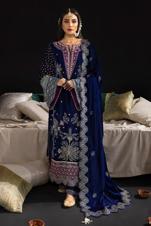 Nureh | Maya Velvet 23 | Nooreza - Hoorain Designer Wear - Pakistani Ladies Branded Stitched Clothes in United Kingdom, United states, CA and Australia