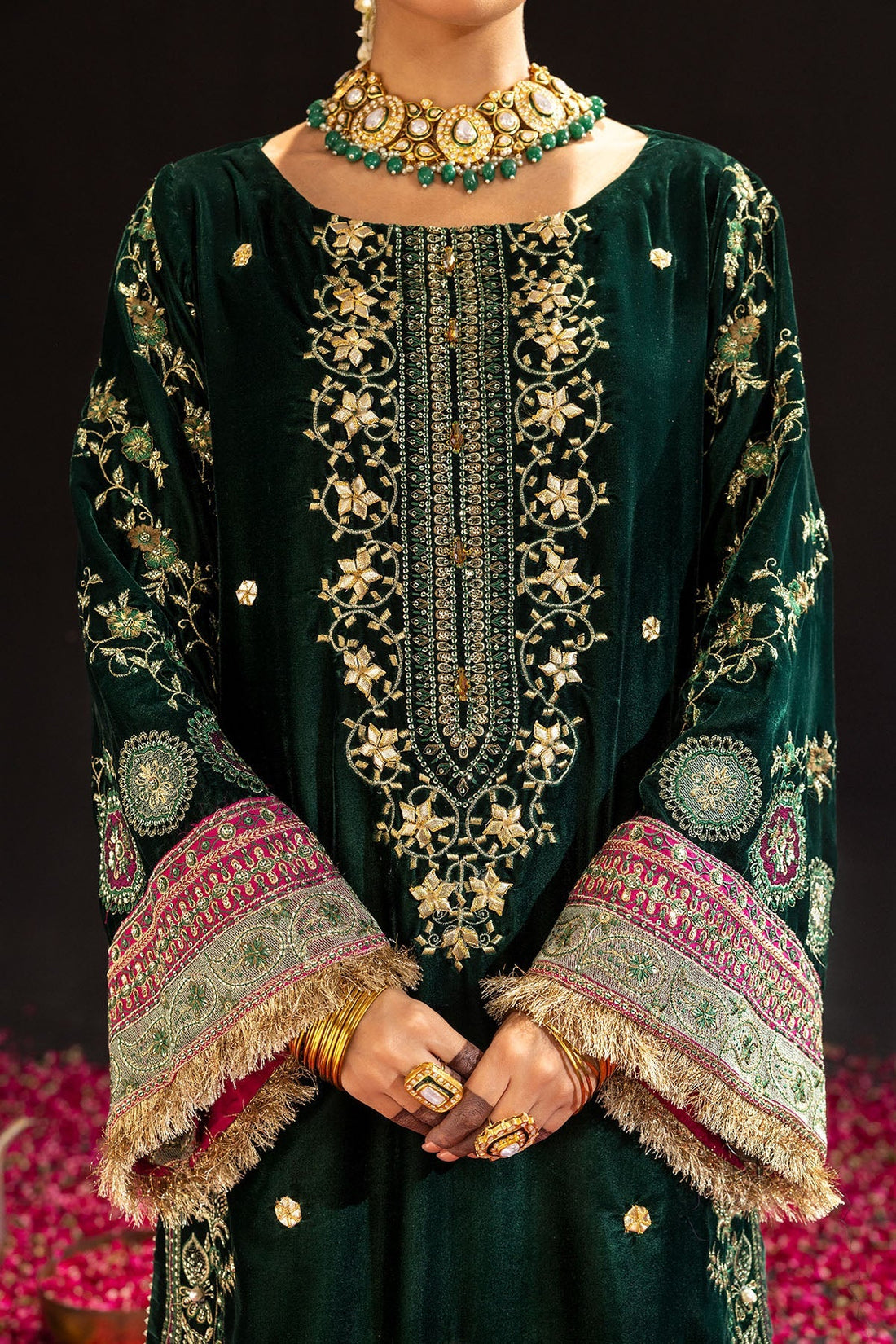 Nureh | Maya Velvet 23 | Alma - Pakistani Clothes for women, in United Kingdom and United States