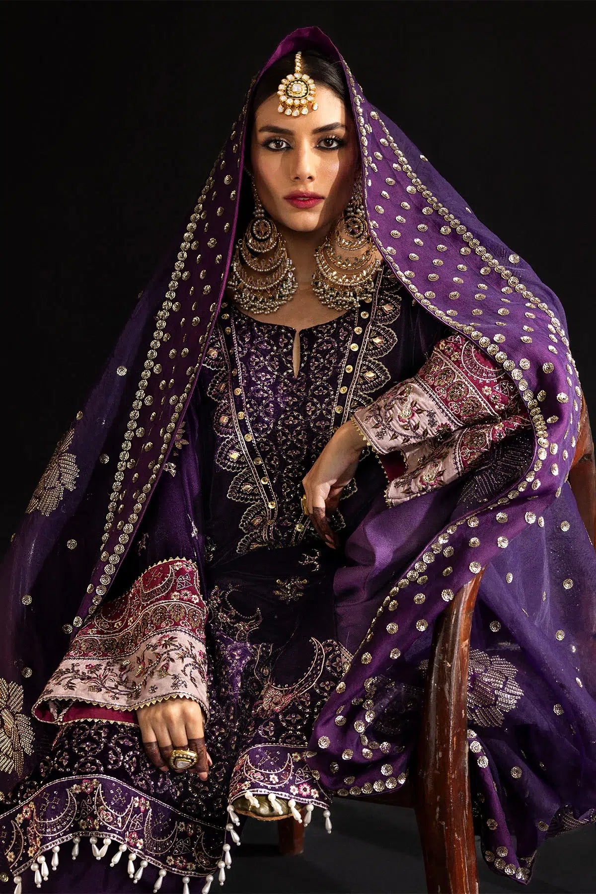 Nureh | Maya Velvet 23 | Rumeli - Pakistani Clothes for women, in United Kingdom and United States