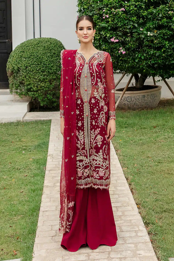 Saad Shaikh | Luminous Formals 23 | Ava - Hoorain Designer Wear - Pakistani Ladies Branded Stitched Clothes in United Kingdom, United states, CA and Australia