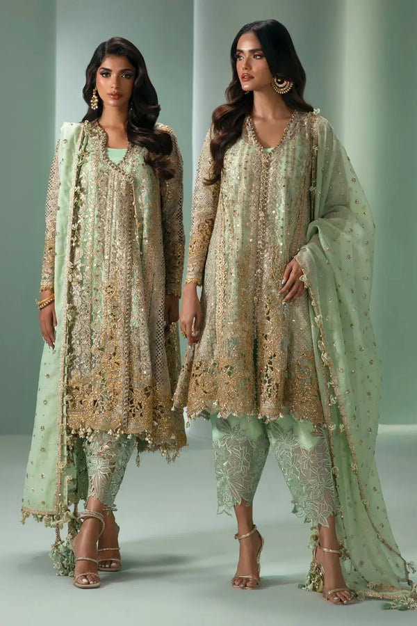 Sana Safinaz | Nura Festive 2023 | N233-007-CV - Hoorain Designer Wear - Pakistani Ladies Branded Stitched Clothes in United Kingdom, United states, CA and Australia