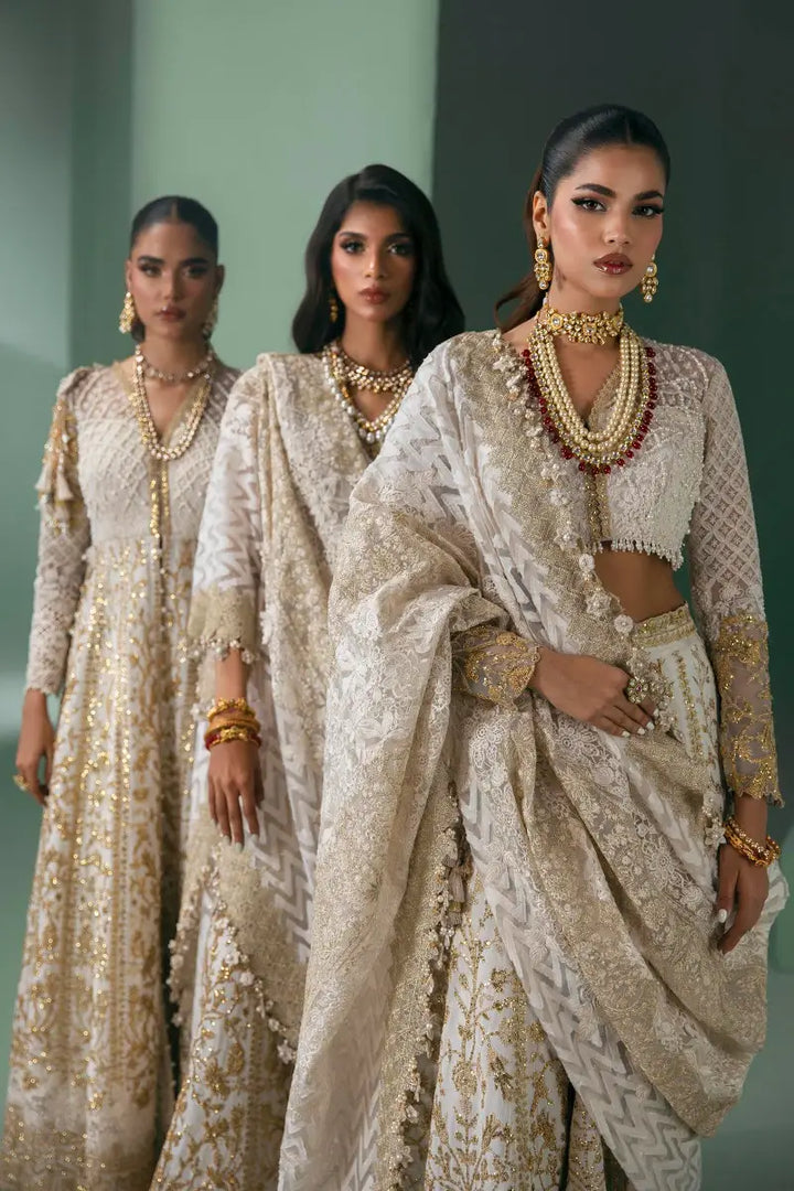 Sana Safinaz | Nura Festive 2023 | N233-003A-CL - Hoorain Designer Wear - Pakistani Ladies Branded Stitched Clothes in United Kingdom, United states, CA and Australia