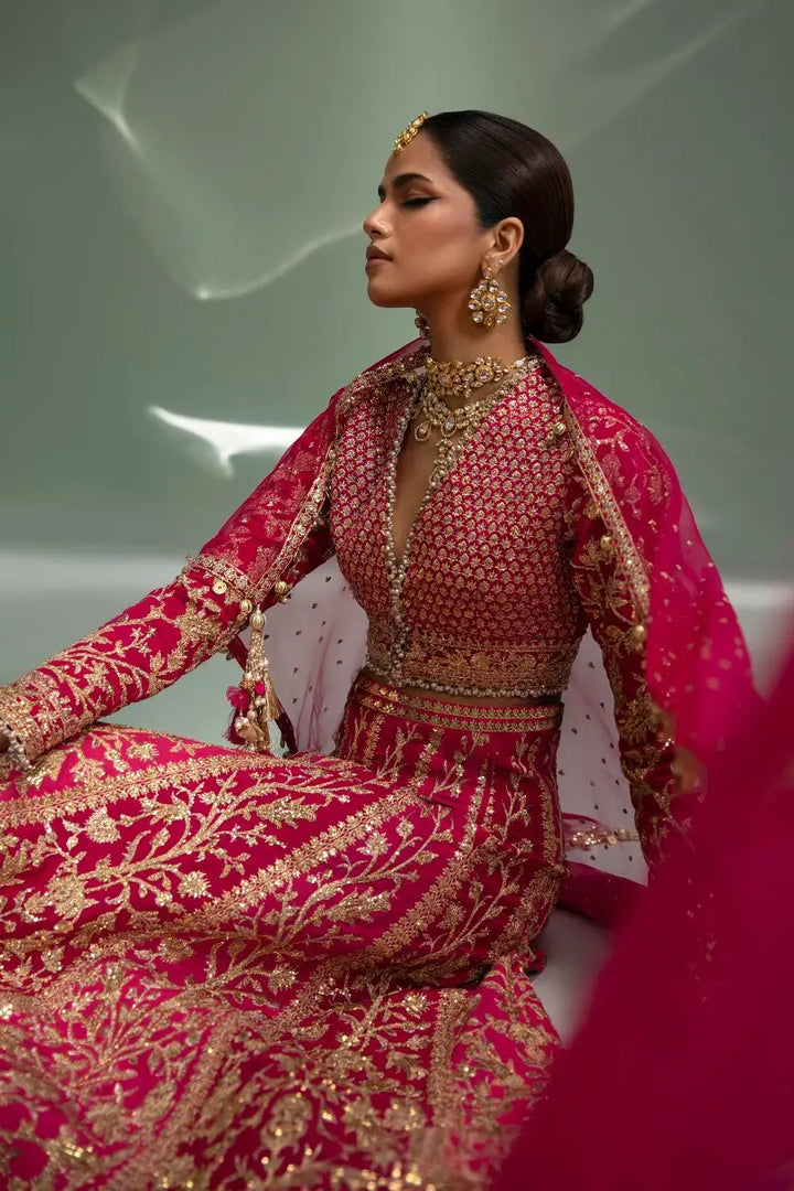 Sana Safinaz | Nura Festive 2023 | N233-004-CT - Hoorain Designer Wear - Pakistani Ladies Branded Stitched Clothes in United Kingdom, United states, CA and Australia