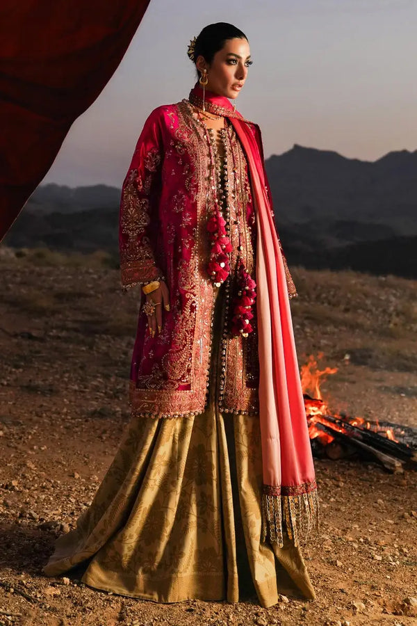 Sana Safinaz | Winter Luxury 23 | V231-004-DE - Hoorain Designer Wear - Pakistani Ladies Branded Stitched Clothes in United Kingdom, United states, CA and Australia