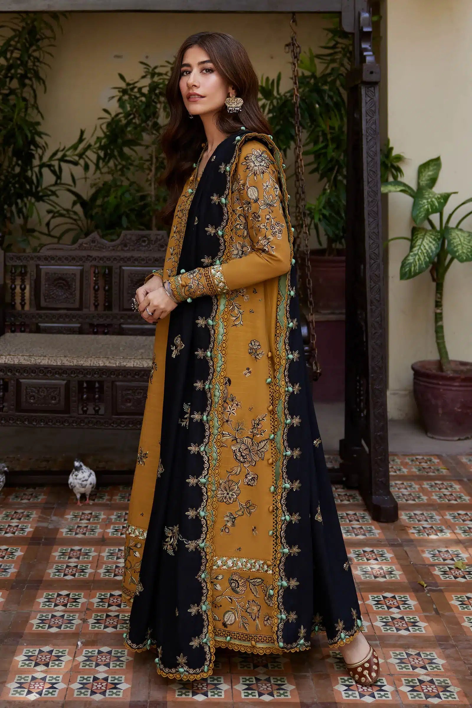 Zaha | Winter 23 | MELIHA (ZW23-11) - Pakistani Clothes for women, in United Kingdom and United States