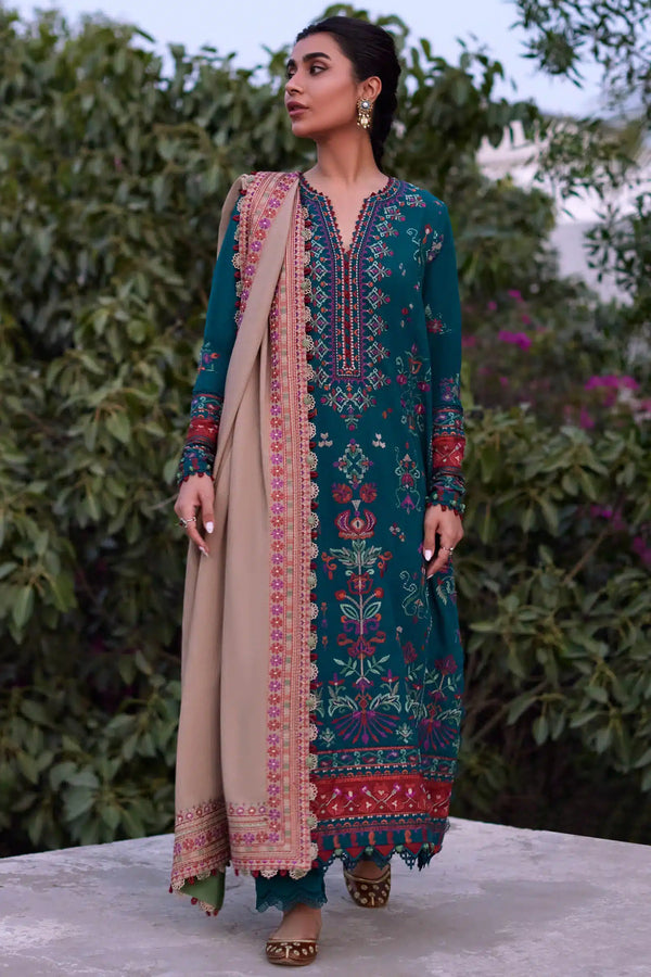 Zaha | Winter 23 | ECRIN (ZW23-03) - Hoorain Designer Wear - Pakistani Ladies Branded Stitched Clothes in United Kingdom, United states, CA and Australia