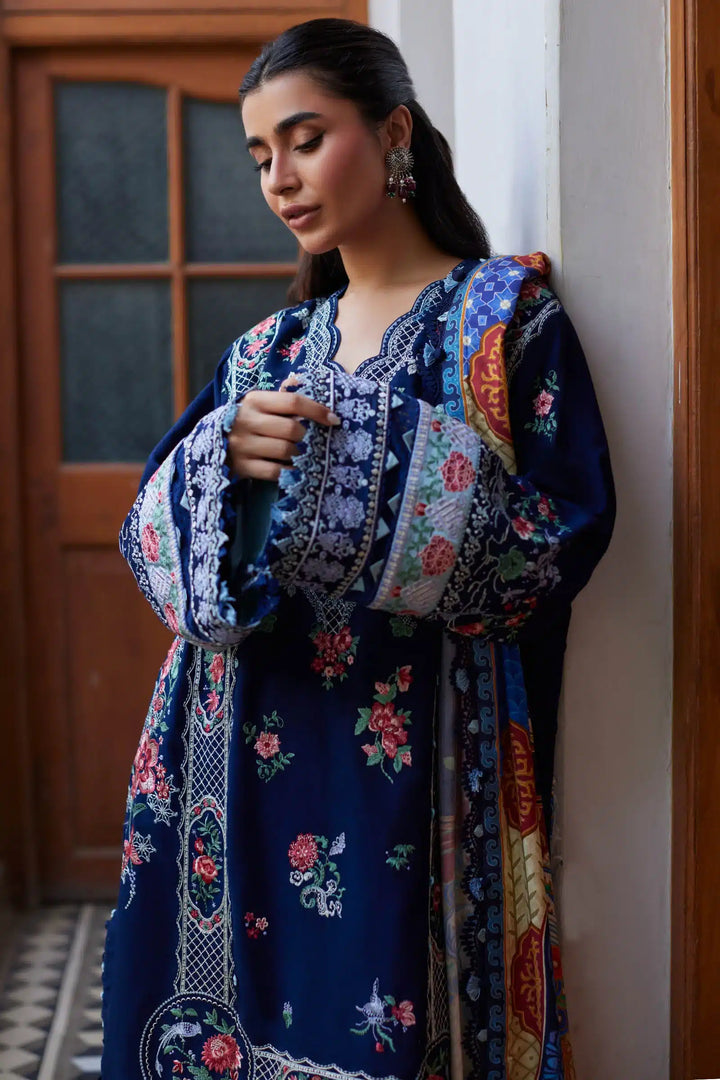 Zaha | Winter 23 | LINA (ZW23-01) - Hoorain Designer Wear - Pakistani Ladies Branded Stitched Clothes in United Kingdom, United states, CA and Australia