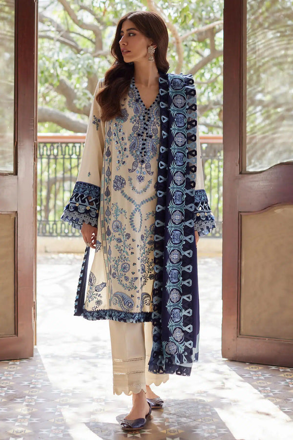 Zaha | Winter 23 | LINA (ZW23-07) - Hoorain Designer Wear - Pakistani Ladies Branded Stitched Clothes in United Kingdom, United states, CA and Australia