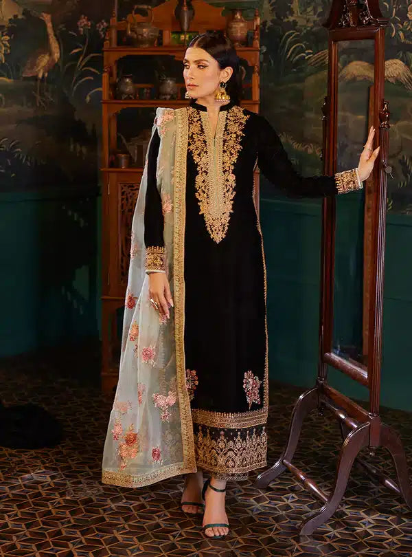 Zainab Chottani | Luxury Velvet Collection 23 | Andleep - Pakistani Clothes for women, in United Kingdom and United States