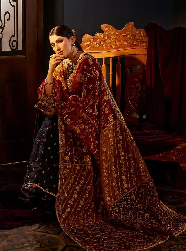 Zainab Chottani | Luxury Velvet Collection 23 | Mehr Mah - Pakistani Clothes for women, in United Kingdom and United States